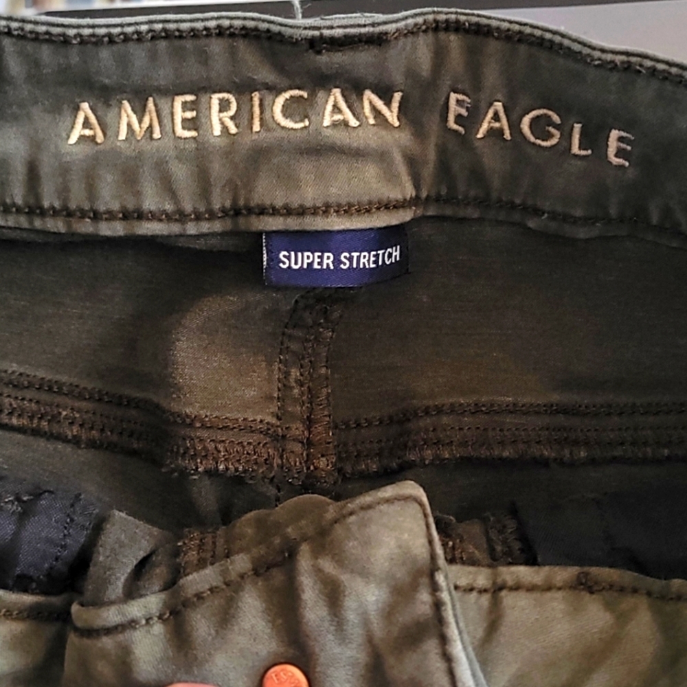 Green American Eagle Jeans